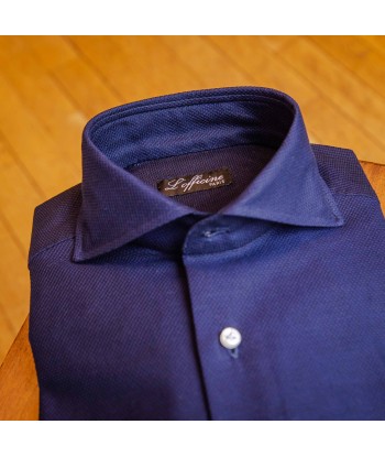 Chemise bleu marine « giro inglese » d'Europe débarque