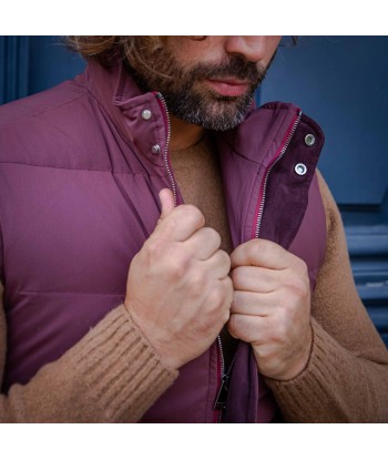 Bodywarmer Sannino rouge bordeaux Comment ça marche