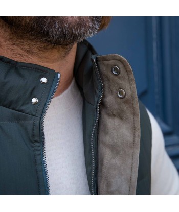 Bodywarmer Sannino vert anglais la livraison gratuite