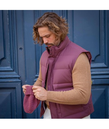 Bodywarmer Sannino rouge bordeaux Comment ça marche