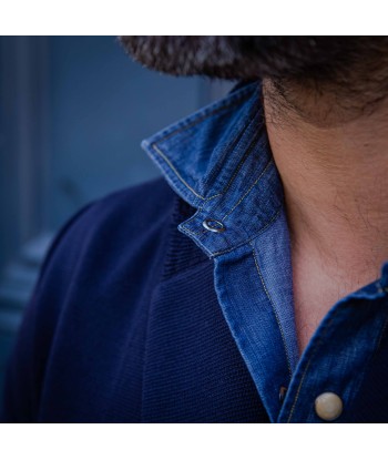 Chemise « texas » denim bleu Dans la société mordern