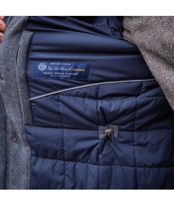 Parka cachemire bleu marine 50% de réduction en Octobre 2024