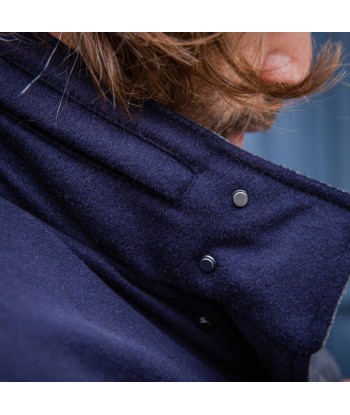 Parka cachemire bleu marine 50% de réduction en Octobre 2024