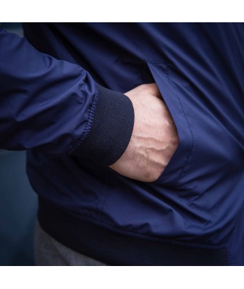 Blouson technique bleu marine les ctes