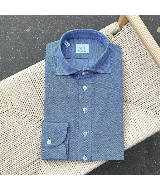 Polo shirt piqué de coton bleu jean sélection de produits