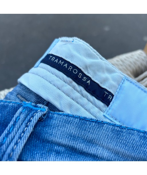 Jeans LEONARDO buttons bleu clair d'Europe débarque