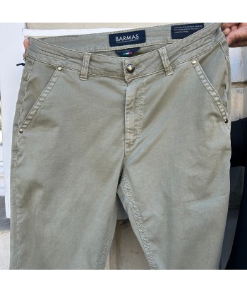 Pantalon chino ultra léger vert kaki acheter