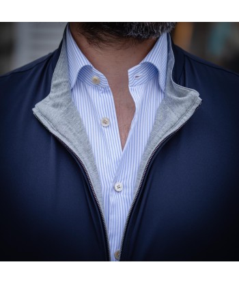 Blouson réversible gris/bleu marine KIRED Par le système avancé 