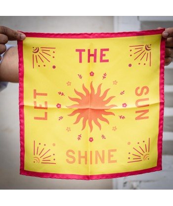 Pochette « LET THE SUN SHINE » jaune online