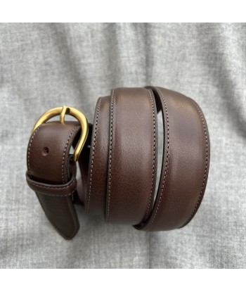 Ceinture « old fashion » cuir marron vous aussi creer 