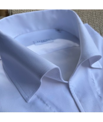 Chemise twill blanc col positano sur le site 