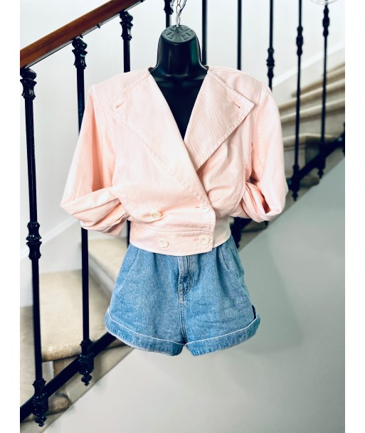 Blouson rose poudré pas cheres