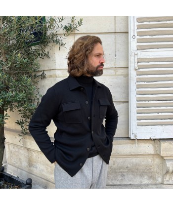 Sur-chemise en maille noir Jusqu'à 80% De Réduction