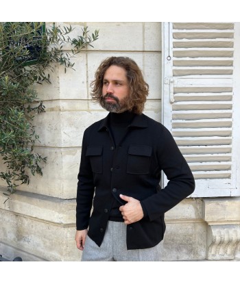 Sur-chemise en maille noir Jusqu'à 80% De Réduction