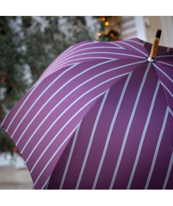 Parapluie violet rayures gris clair Profitez des Offres !