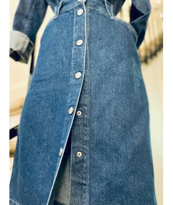 Jupe midi en jeans 50-70% off 