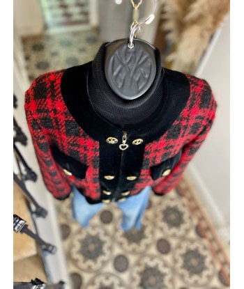 Bomber tartan ❤️🖤✨ de France