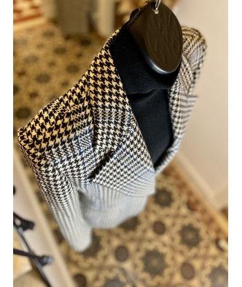 Veste/Blazer tartan/pied de poule s'inspire de l'anatomie humaine