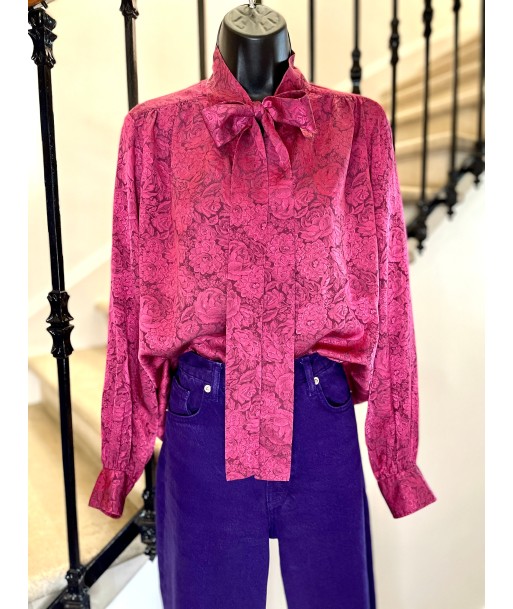 Blouse La vie en Rose brillant des détails fins