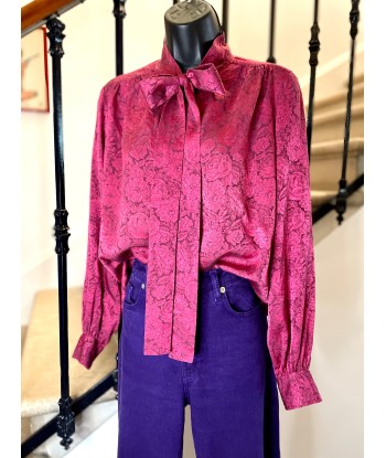 Blouse La vie en Rose brillant des détails fins