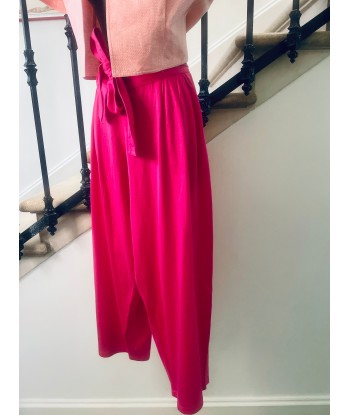 Pantalon sarouel rose basket pas cher