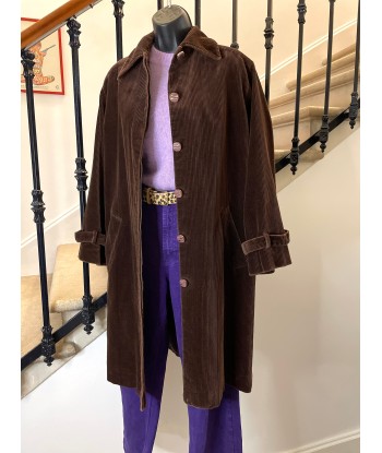 Manteau /Trench en velours 🤎 Les magasins à Paris