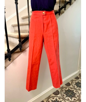 Pantalon chino orange store