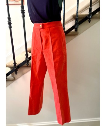 Pantalon chino orange store