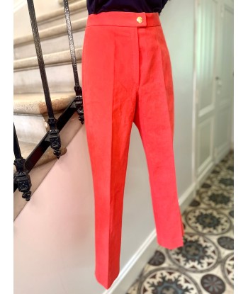 Pantalon chino orange store