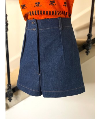 Short en jeans destockage