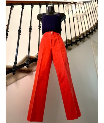 Pantalon chino orange store