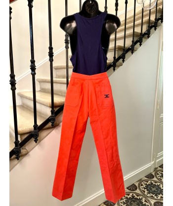 Pantalon chino orange store