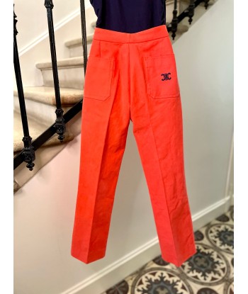 Pantalon chino orange store