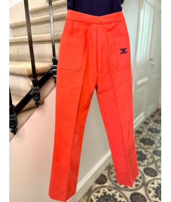 Pantalon chino orange store