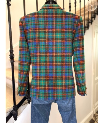 Veste/Blazer tartan vert Voir les baskets