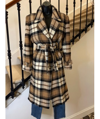 Manteau tartan d'Europe débarque