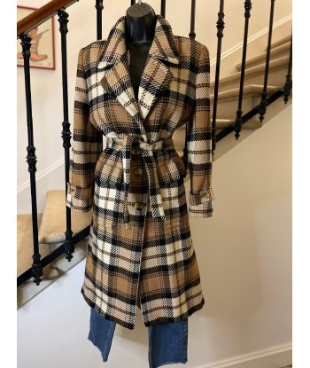 Manteau tartan d'Europe débarque