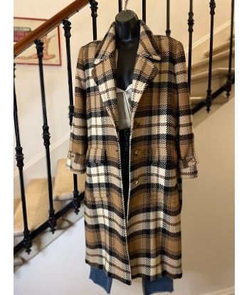 Manteau tartan d'Europe débarque