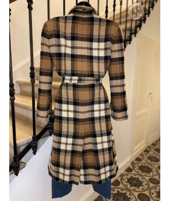 Manteau tartan d'Europe débarque