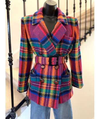 Veste/Caban tartan sur le site 