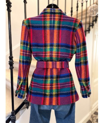 Veste/Caban tartan sur le site 