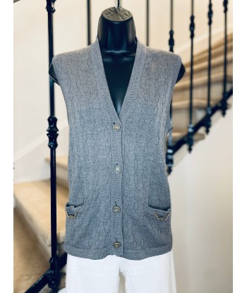 Gilet en laine sans manche 🩶 sur le site 