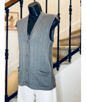 Gilet en laine sans manche 🩶 sur le site 