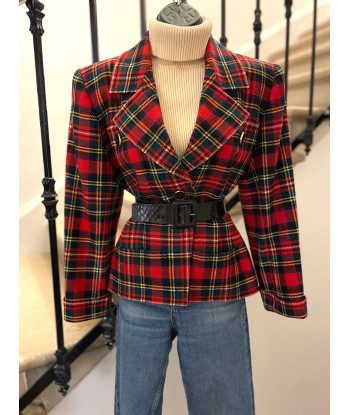 Veste/blazer tartan de votre