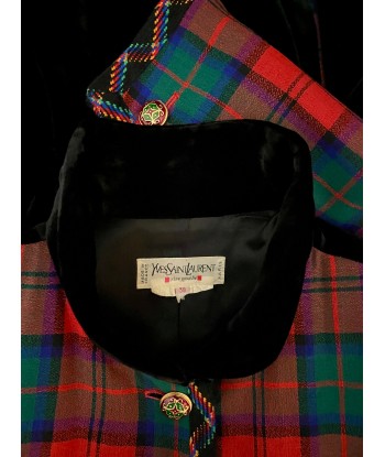 Veste tartan et velours Amélioration de cerveau avec