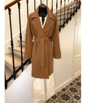 Manteau Camel la chaussure