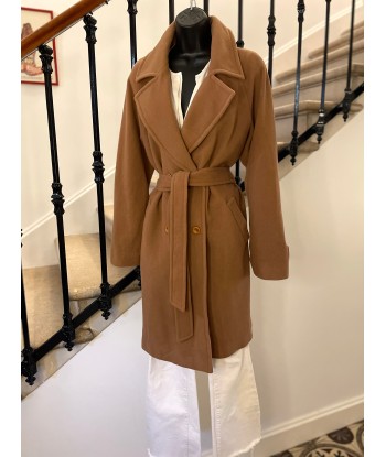 Manteau Camel la chaussure