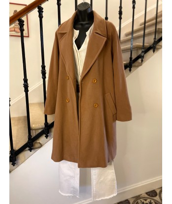 Manteau Camel la chaussure