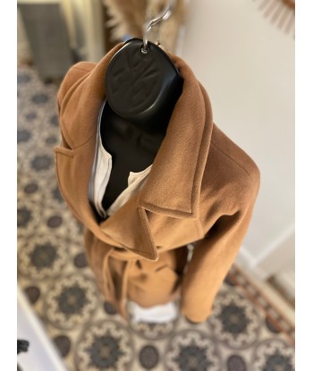 Manteau Camel la chaussure