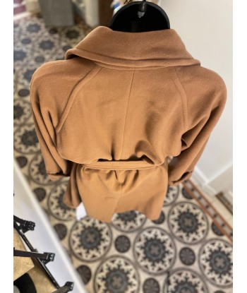 Manteau Camel la chaussure